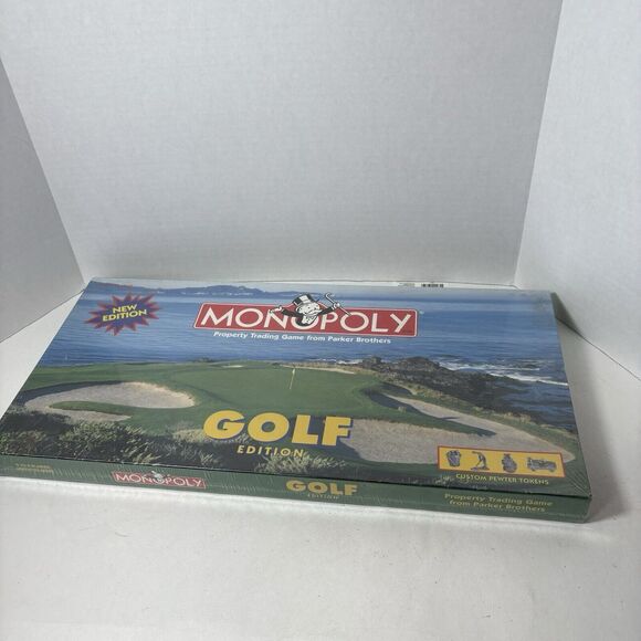USAopoly Monopoly Golf New Edition Board Game Pewter Tokens 1998 Vintage - Picture 8 of 8